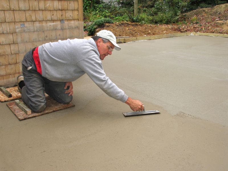 Concrete Finishing Tasks